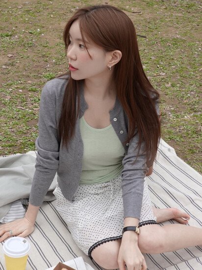 로브로브 [30%+3%쿠폰] [5th reorder] MY ATTITUDE KNIT CARDIGAN(S/S ver.)