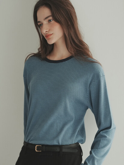로브로브 [30%+3%쿠폰] SOFT STRIPE TEE
