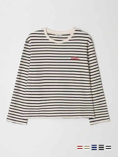 로브로브 [30%+3%쿠폰] [14th reorder] COOL STRIPE T-SHIRT